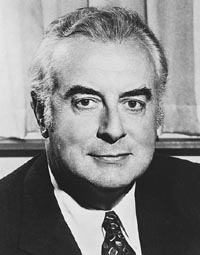 Edward Gough Whitlam. Australian Prime Minister (Labor) 1972 - 1975