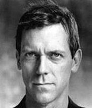 Actor Hugh Laurie plays Dr. Gregory House.